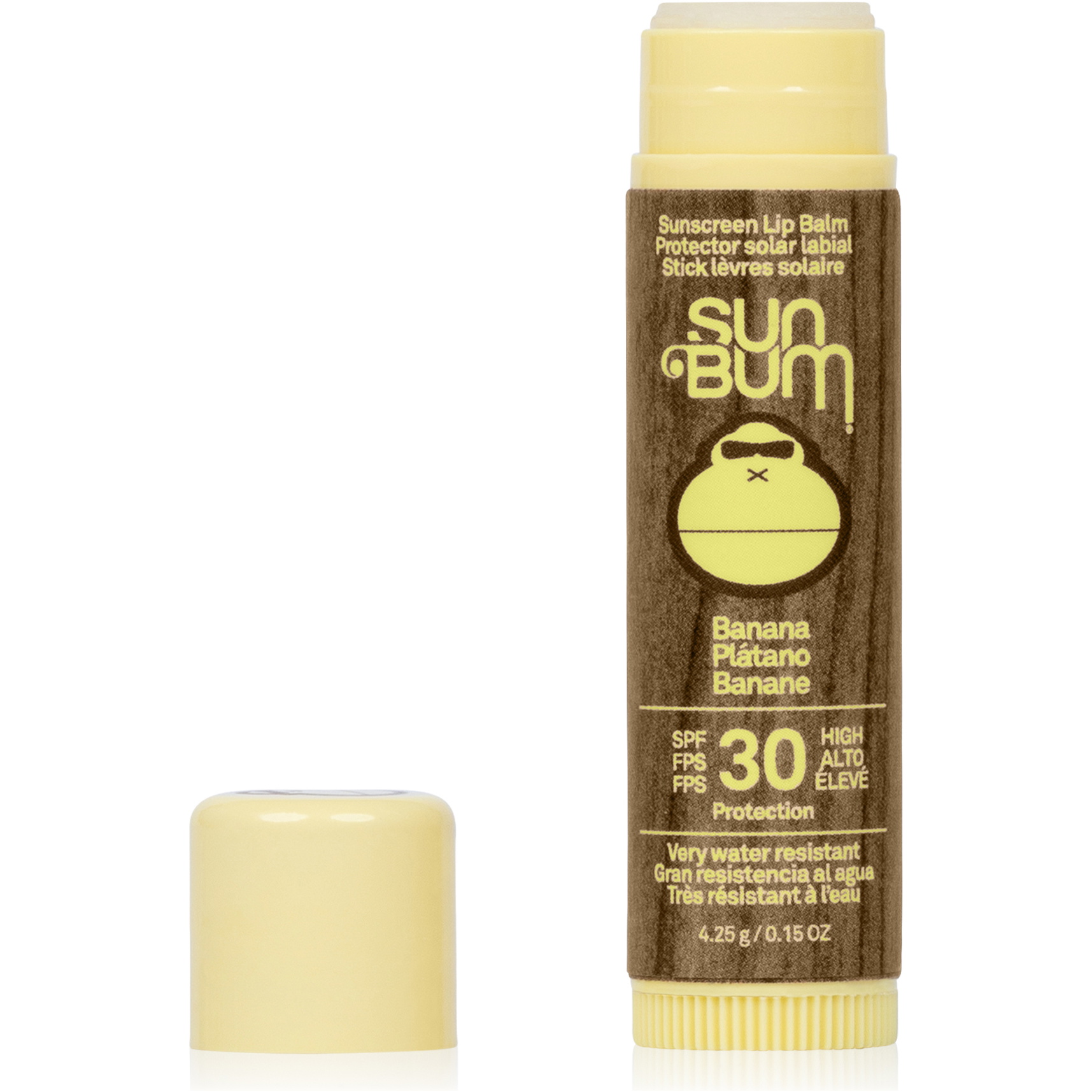 2026 Sun Bum Original 30 SPF Sunscreen CocoBalm Lip Balm 4.25g SB338796 - Banana